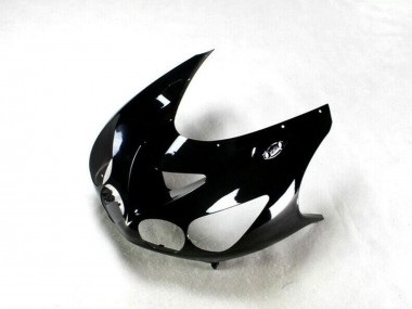 Billige Kawasaki ZX14R ZZR1400 Motorrad Verkleidung 2006-2011 - Glanzendes Schwarz