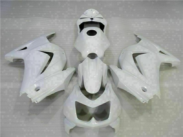 Billige Kawasaki EX250 Motorrad Verkleidung 2008-2012 - Weiss