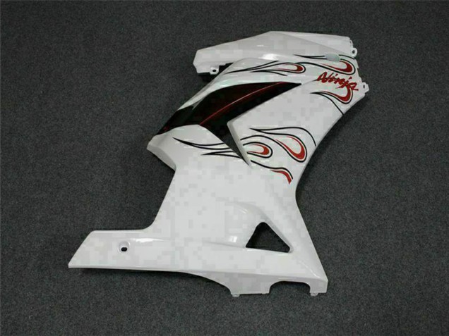 Billige Kawasaki EX250 Motorrad Verkleidung 2008-2012 - Weiss Rot