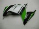 Billige Kawasaki Ninja 300 EX300R Motorrad Verkleidung 2013-2024 - Weiss Grun Schwarz