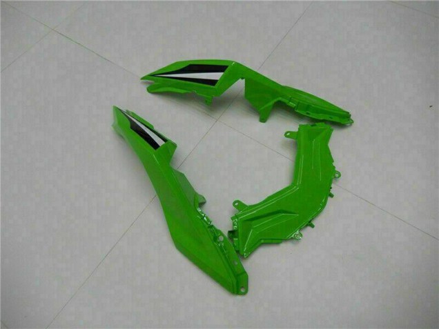 Billige Kawasaki Ninja 300 EX300R Motorrad Verkleidung 2013-2024 - Weiss Grun Schwarz