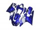 Billige Yamaha YZF R1 Motorrad Verkleidung 2000-2001 - Blau Weiss