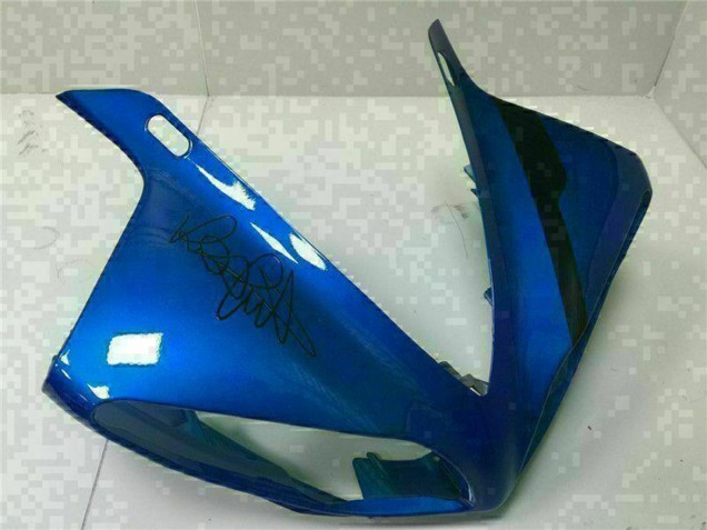 Billige Yamaha YZF R1 Motorrad Verkleidung 2009-2011 - Blau Gelb Hai