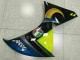 Billige Yamaha YZF R1 Motorrad Verkleidung 2009-2011 - Blau Gelb Hai