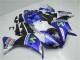Billige Yamaha YZF R1 Motorrad Verkleidung 2012-2014 - Blau Weiss Schwarz Grun MoviStar Yamalube ENEOS