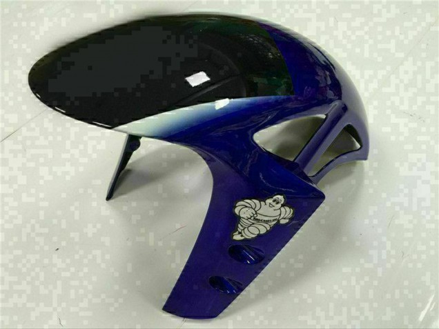 Billige Yamaha YZF R1 Motorrad Verkleidung 2015-2019 - Blau Silber Schwarz Grun MoviStar