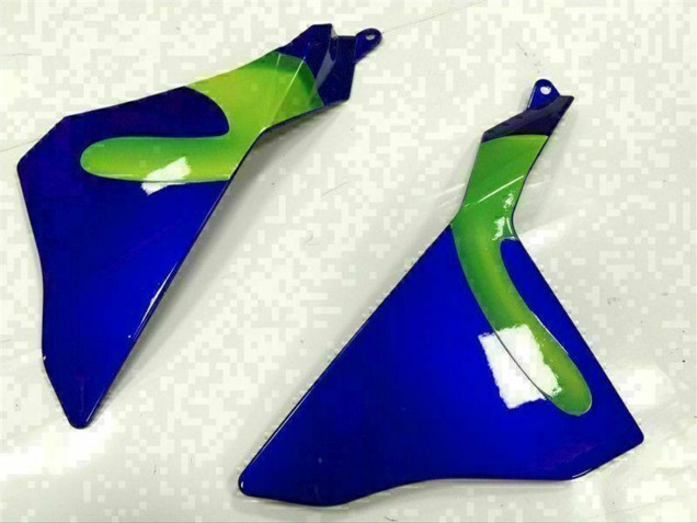 Billige Yamaha YZF R1 Motorrad Verkleidung 2015-2019 - Blau Silber Schwarz Grun MoviStar