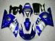 Billige Yamaha YZF R6 Motorrad Verkleidung 1998-2002 - Blau Weiss