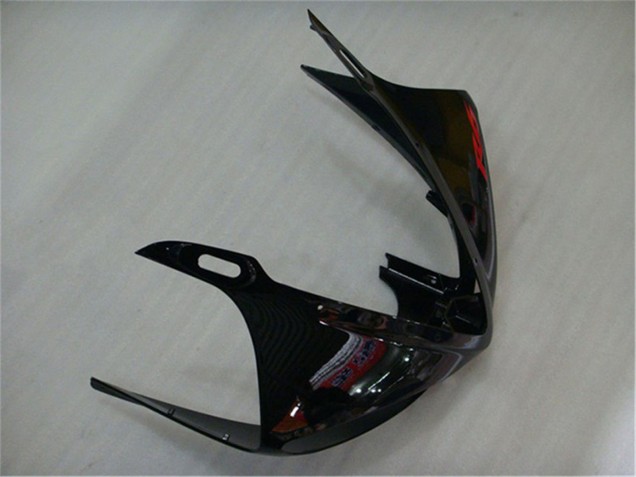 Billige Yamaha YZF R6 Motorrad Verkleidung 2003-2004 - Glanzendes Schwarz Matt Schwarz Rot Aufkleber