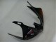 Billige Yamaha YZF R6 Motorrad Verkleidung 2003-2004 - Glanzendes Schwarz Matt Schwarz Rot Aufkleber