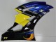 Billige Yamaha YZF R6 Motorrad Verkleidung 2006-2007 - Blau Gelb Glanzendes Schwarz Hai