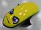 Billige Yamaha YZF R6 Motorrad Verkleidung 2006-2007 - Blau Gelb Glanzendes Schwarz Hai
