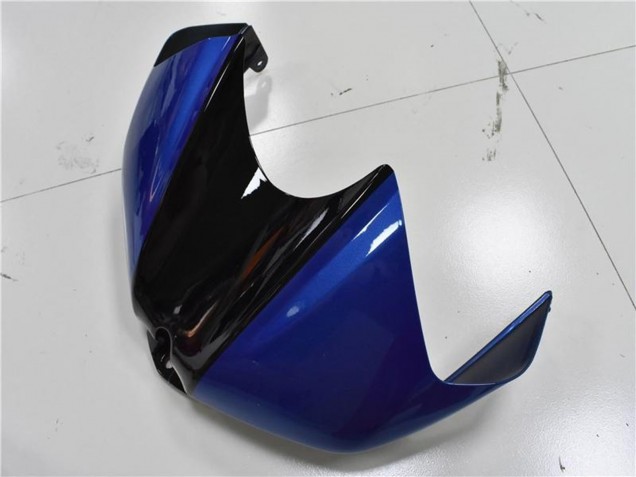 Billige Yamaha YZF R6 Motorrad Verkleidung 2006-2007 - Blau Gelb Glanzendes Schwarz Hai