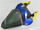 Billige Yamaha YZF R6 Motorrad Verkleidung 2006-2007 - Blau Gelb Glanzendes Schwarz Hai