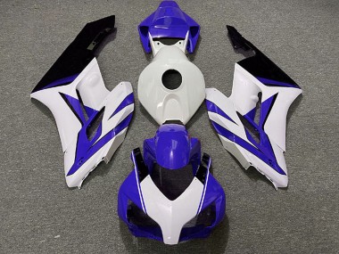 Billige Honda CBR1000RR Motorrad Verkleidung 2004-2005 - Weiss Blau Glanzendes Schwarz