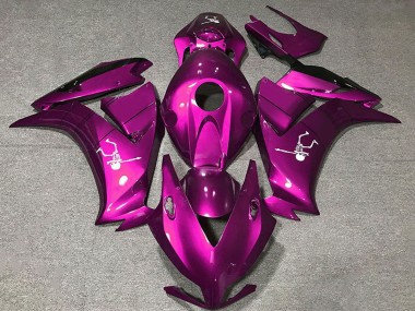 Billige Honda CBR1000RR Motorrad Verkleidung 2012-2016 - Dunkel Rosa Glanzendes Schwarz