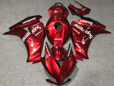 Billige Honda CBR1000RR Motorrad Verkleidung 2012-2016 - Dunkel Rot Supreme