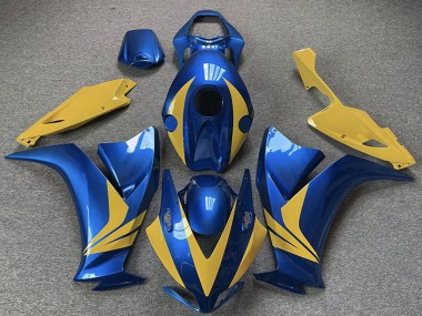 Billige Honda CBR1000RR Motorrad Verkleidung 2012-2016 - Blau Gelb