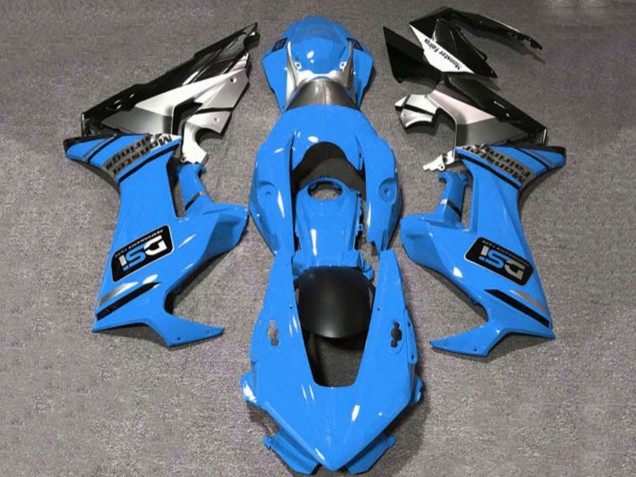 Billige Honda CBR1000RR Motorrad Verkleidung 2017-2023 - Blau Weiss Silber Glanzendes Schwarz DSI
