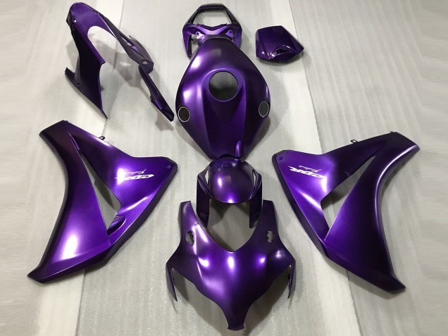 Billige Honda CBR1000RR Motorrad Verkleidung 2008-2011 - Glanzendes Dunkel Lila