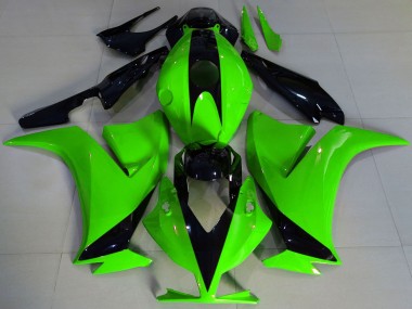 Billige Honda CBR1000RR Motorrad Verkleidung 2012-2016 - Grun Glanzendes Schwarz