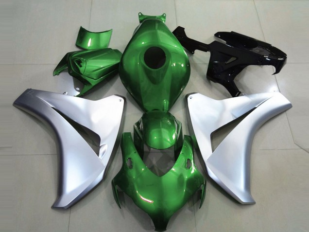 Billige Honda CBR1000RR Motorrad Verkleidung 2008-2011 - Silber Grun