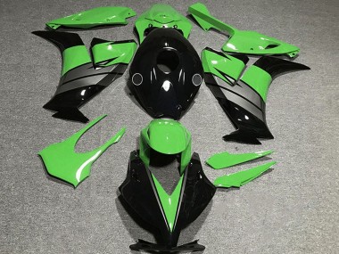 Billige Honda CBR1000RR Motorrad Verkleidung 2012-2016 - Grun Grau Glanzendes Schwarz