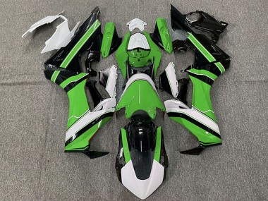 Billige Honda CBR1000RR Motorrad Verkleidung 2017-2023 - Weiss Grun Glanzendes Schwarz