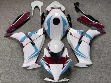 Billige Honda CBR1000RR Motorrad Verkleidung 2012-2016 - Weiss Hellblau Kastanienbraun Rot