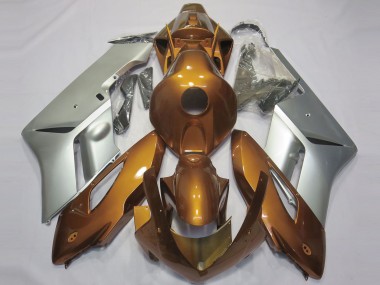 Billige Honda CBR1000RR Motorrad Verkleidung 2004-2005 - Silber Gold