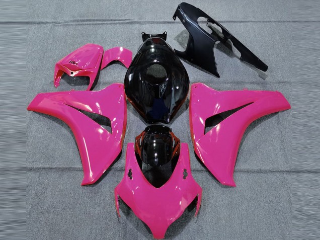 Billige Honda CBR1000RR Motorrad Verkleidung 2008-2011 - Rosa Glanzendes Schwarz