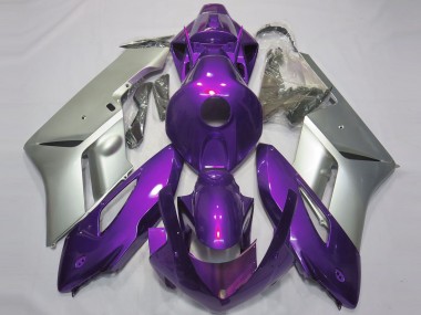 Billige Honda CBR1000RR Motorrad Verkleidung 2004-2005 - Silber Lila