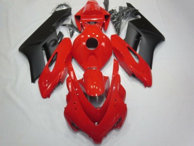 Billige Honda CBR1000RR Motorrad Verkleidung 2004-2005 - Rot Matt Schwarz