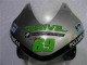 Billige Honda CBR600RR Motorrad Verkleidung 2003-2004 - Silber Grun Glanzendes Schwarz