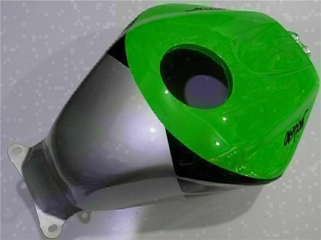 Billige Honda CBR600RR Motorrad Verkleidung 2003-2004 - Silber Grun Glanzendes Schwarz