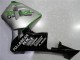Billige Honda CBR600RR Motorrad Verkleidung 2003-2004 - Silber Grun Glanzendes Schwarz