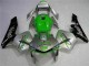 Billige Honda CBR600RR Motorrad Verkleidung 2003-2004 - Silber Grun Glanzendes Schwarz