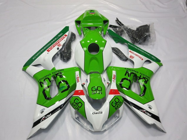 Billige Honda CBR1000RR Motorrad Verkleidung 2006-2007 - Weiss Grun Rot Go Fun