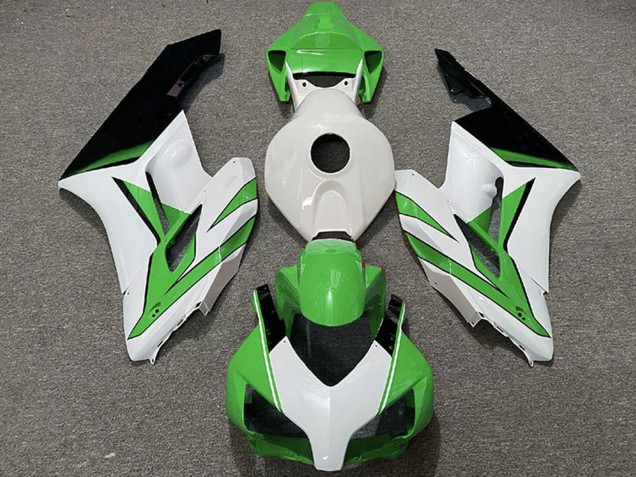 Billige Honda CBR1000RR Motorrad Verkleidung 2004-2005 - Weiss Grun Glanzendes Schwarz
