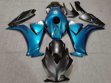Billige Honda CBR1000RR Motorrad Verkleidung 2012-2016 - Blau Matt Schwarz