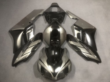 Billige Honda CBR1000RR Motorrad Verkleidung 2004-2005 - Silber Glanzendes Schwarz