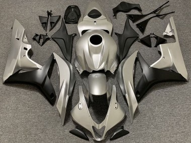 Billige Honda CBR1000RR Motorrad Verkleidung 2006-2007 - Silber Matt Schwarz