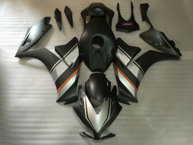 Billige Honda CBR1000RR Motorrad Verkleidung 2012-2016 - Silber Orange Matt Schwarz