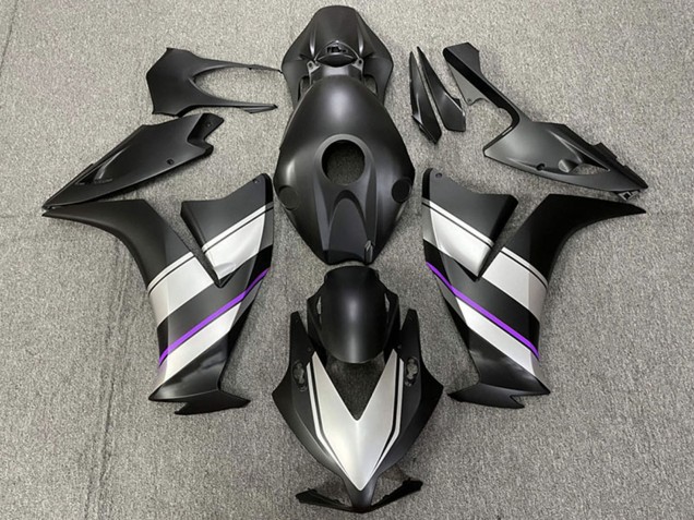 Billige Honda CBR1000RR Motorrad Verkleidung 2012-2016 - Silber Lila Matt Schwarz