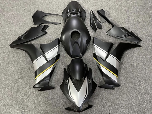 Billige Honda CBR1000RR Motorrad Verkleidung 2012-2016 - Silber Gelb Matt Schwarz