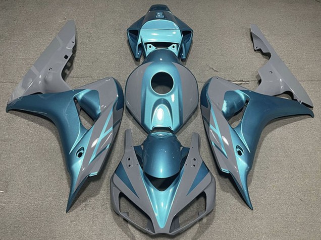 Billige Honda CBR1000RR Motorrad Verkleidung 2006-2007 - Nardo Grau Hellblau