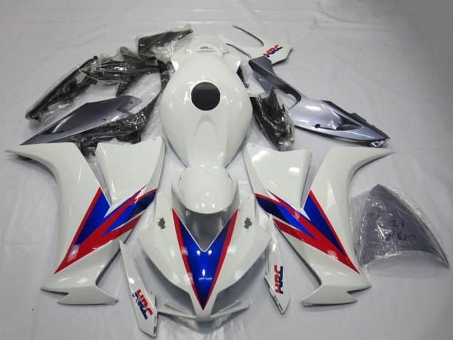 Billige Honda CBR1000RR Motorrad Verkleidung 2012-2016 - Weiss Blau Rot HRC OEM Stil