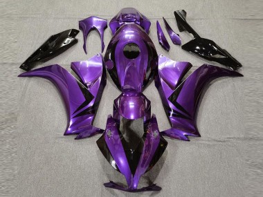 Billige Honda CBR1000RR Motorrad Verkleidung 2012-2016 - Lila Schwarz Stil