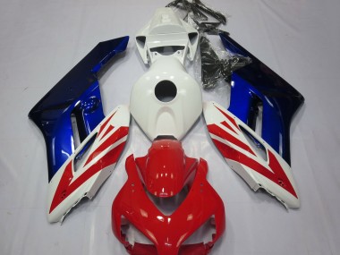 Billige Honda CBR1000RR Motorrad Verkleidung 2004-2005 - Weiss Rot Blau