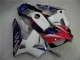 Billige Honda CBR600RR Motorrad Verkleidung 2003-2004 - Weiss Rot Blau